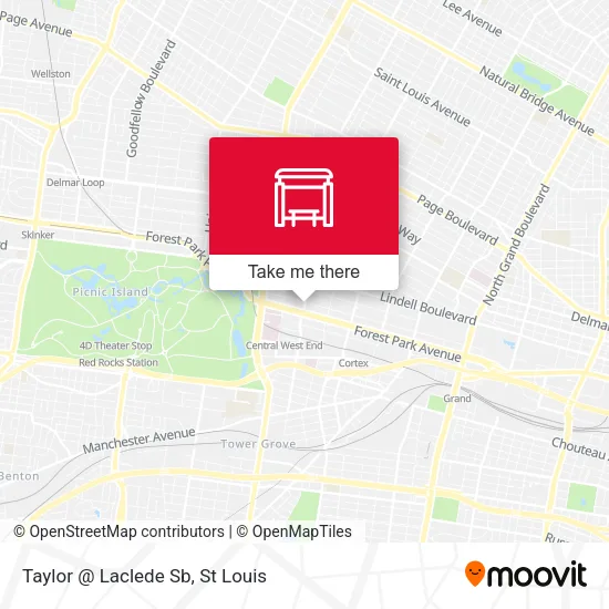 Taylor @ Laclede Sb map
