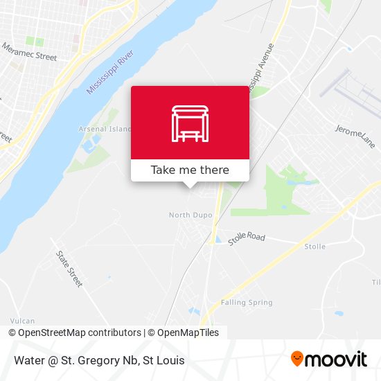 Mapa de Water @ St. Gregory Nb