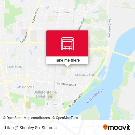 Lilac @ Shepley Sb map