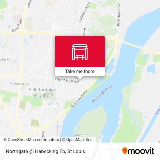 Northgate @ Habecking Eb map