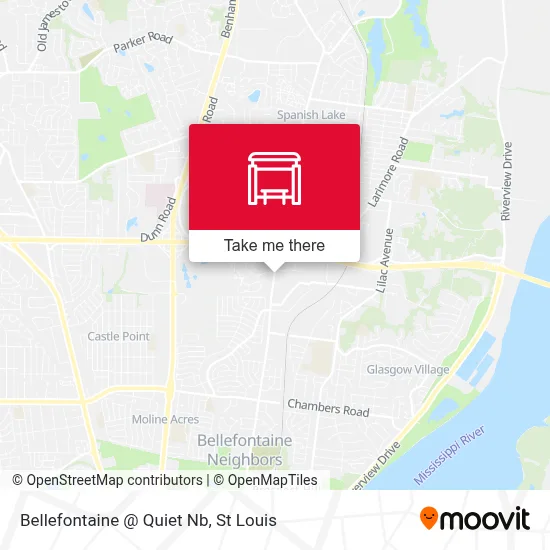 Bellefontaine @ Quiet Nb map