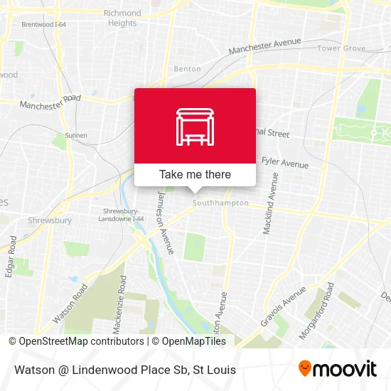 Mapa de Watson @ Lindenwood Place Sb