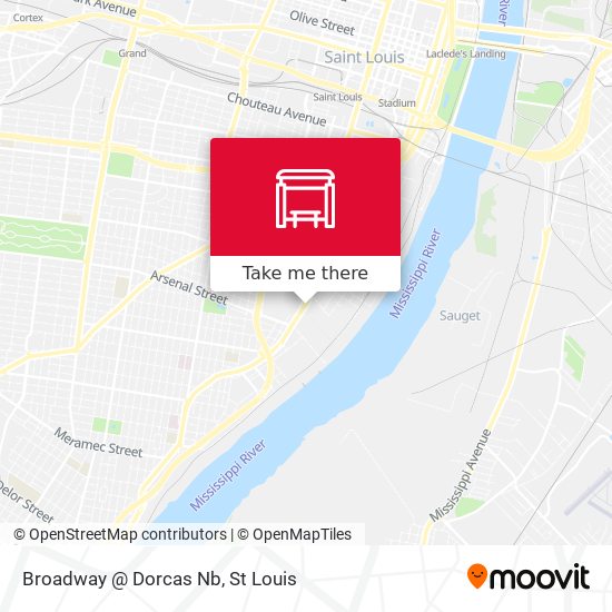 Broadway @ Dorcas Nb map