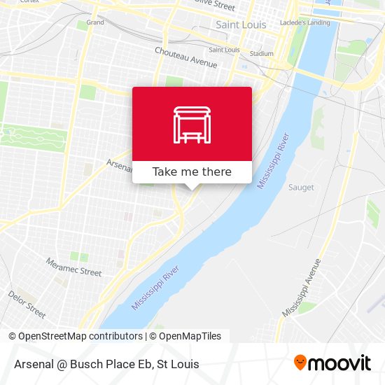 Arsenal @ Busch Place Eb map