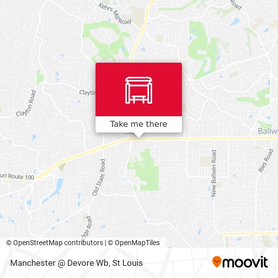 Manchester @ Devore Wb map