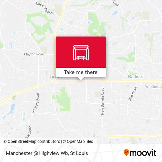 Manchester @ Highview Wb map