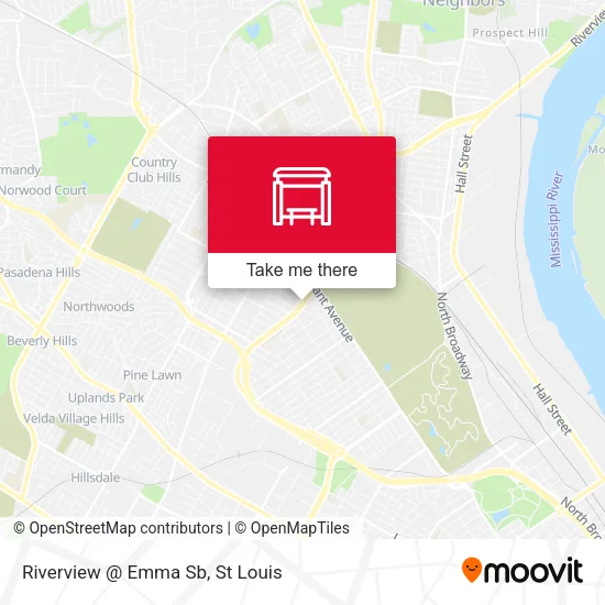 Mapa de Riverview @ Emma Sb