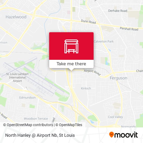 Mapa de North Hanley @ Airport Nb