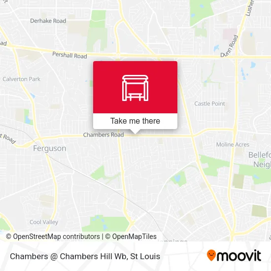 Mapa de Chambers @ Chambers Hill Wb