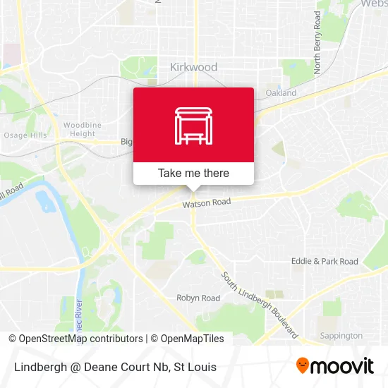 Lindbergh @ Deane Court Nb map