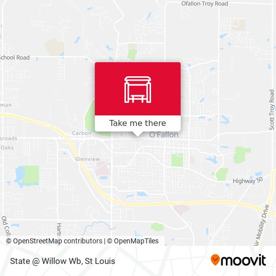 State @ Willow Wb map