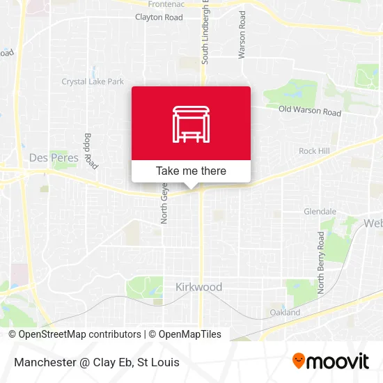 Mapa de Manchester @ Clay Eb