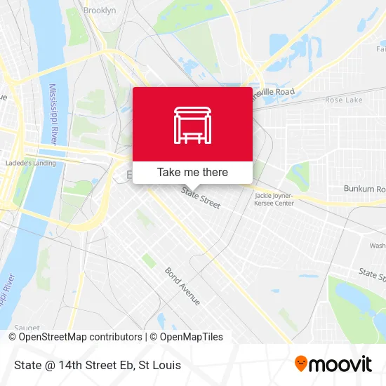 State @ 14th Street Eb map