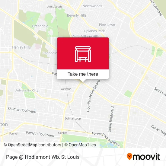 Page @ Hodiamont Wb map