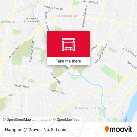 Mapa de Hampton @ Gravois Nb