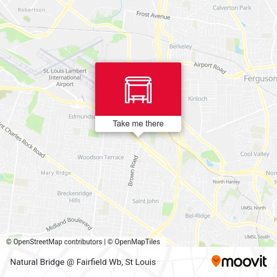 Mapa de Natural Bridge @ Fairfield Wb