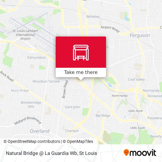 Natural Bridge @ La Guardia Wb map
