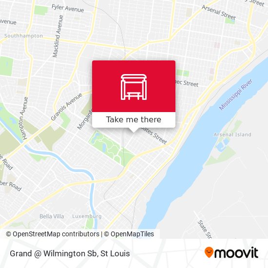 Grand @ Wilmington Sb map