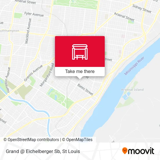 Grand @ Eichelberger Sb map