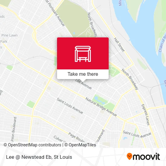 Mapa de Lee @ Newstead Eb