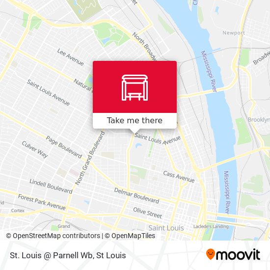 Mapa de St. Louis @ Parnell Wb