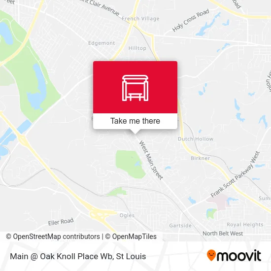 Mapa de Main @ Oak Knoll Place Wb