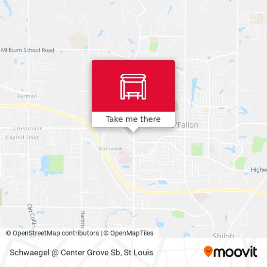 Schwaegel @ Center Grove Sb map