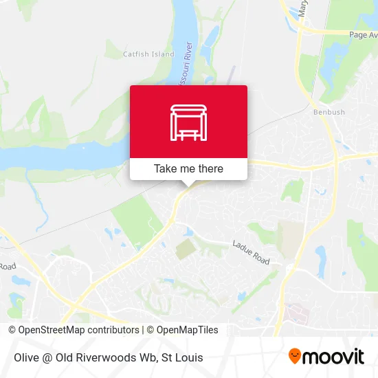 Olive @ Old Riverwoods Wb map