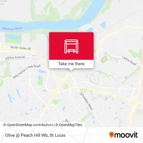 Mapa de Olive @ Peach Hill Wb