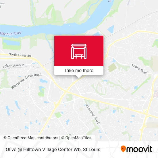 Mapa de Olive @ Hilltown Village Center Wb