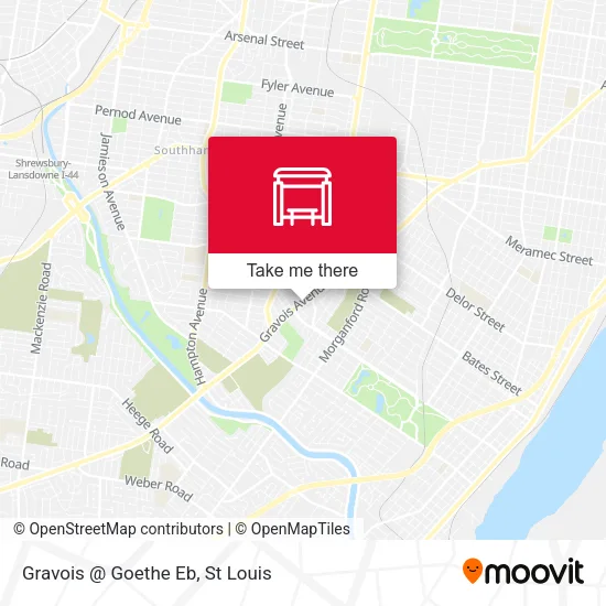 Mapa de Gravois @ Goethe Eb