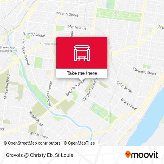 Mapa de Gravois @ Christy Eb