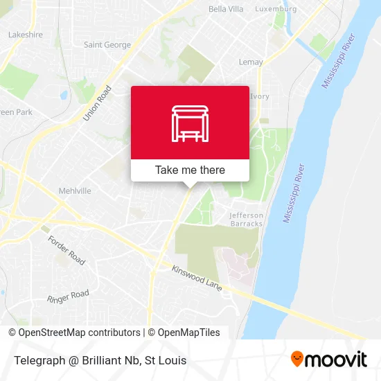 Telegraph @ Brilliant Nb map