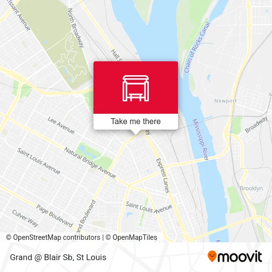 Mapa de Grand @ Blair Sb