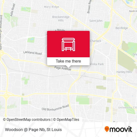 Mapa de Woodson @ Page Nb