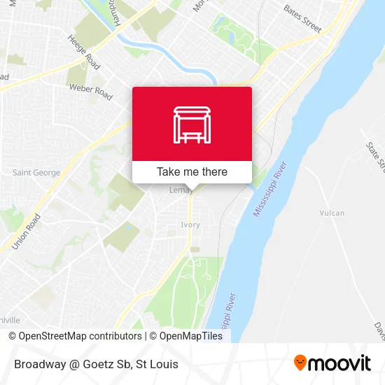 Mapa de Broadway @ Goetz Sb