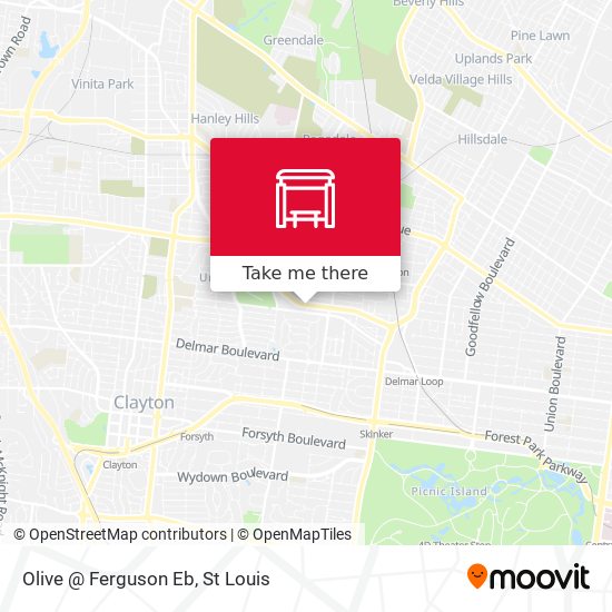 Mapa de Olive @ Ferguson Eb