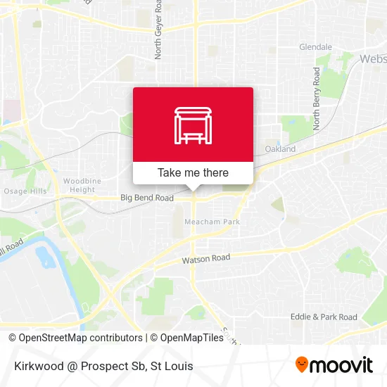 Mapa de Kirkwood @ Prospect Sb