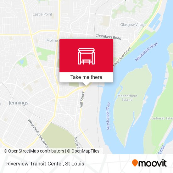 Mapa de Riverview Transit Center