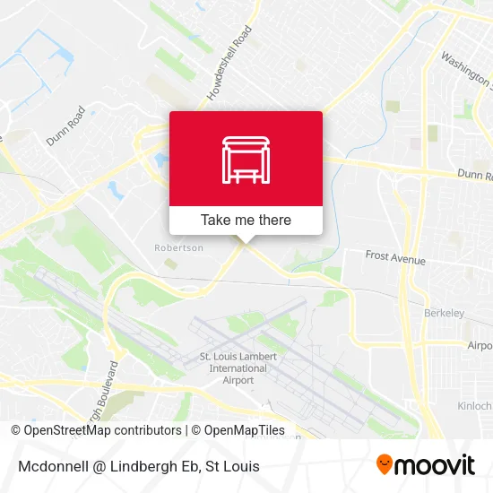 Mapa de Mcdonnell @ Lindbergh Eb