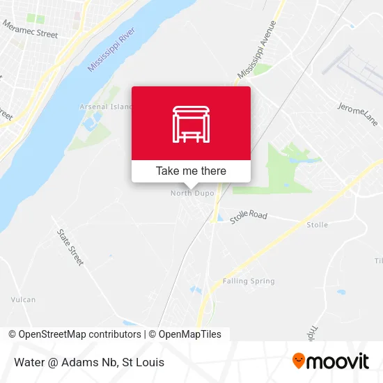 Mapa de Water @ Adams Nb