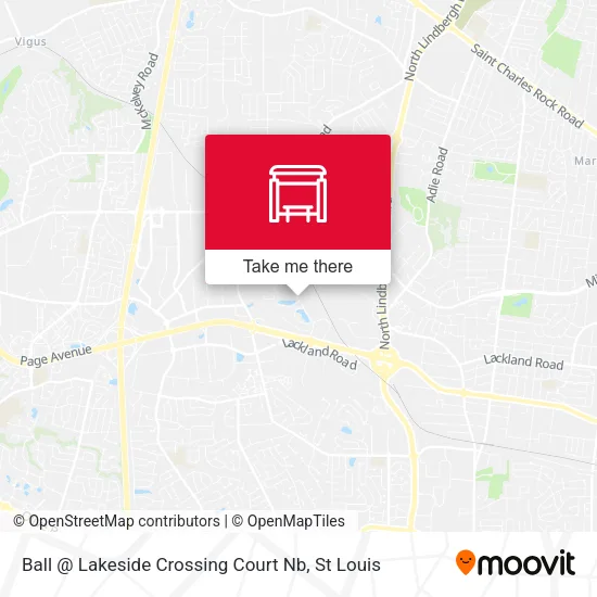 Mapa de Ball @ Lakeside Crossing Court Nb