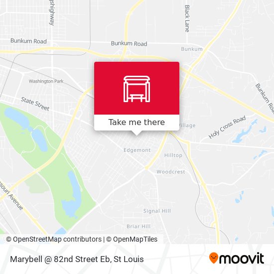 Marybell @ 82nd Street Eb map