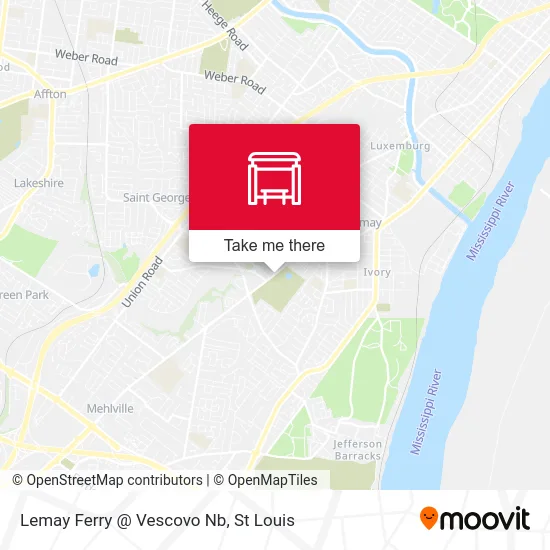 Lemay Ferry @ Vescovo Nb map