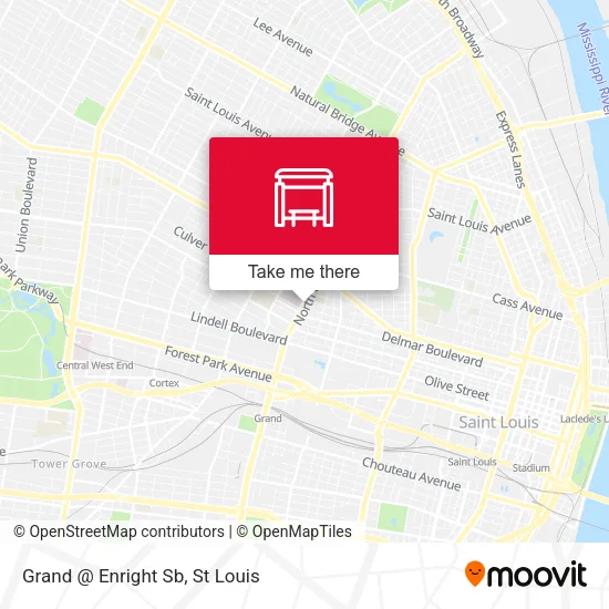 Mapa de Grand @ Enright Sb