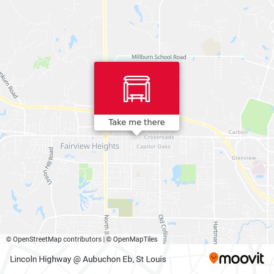 Lincoln Highway @ Aubuchon Eb map