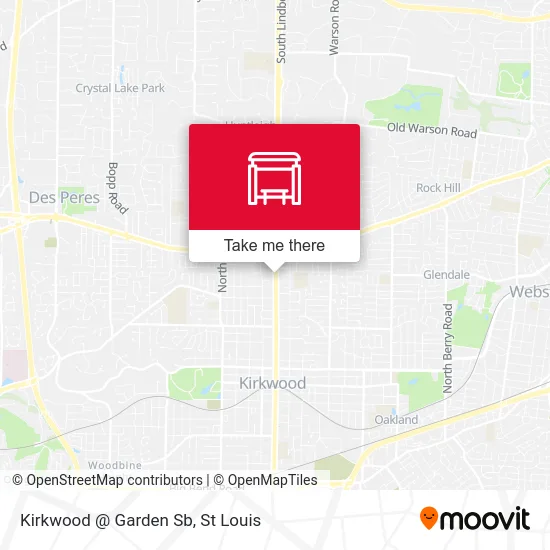 Kirkwood @ Garden Sb map