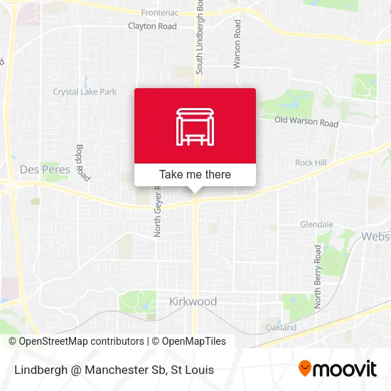 Mapa de Lindbergh @ Manchester Sb