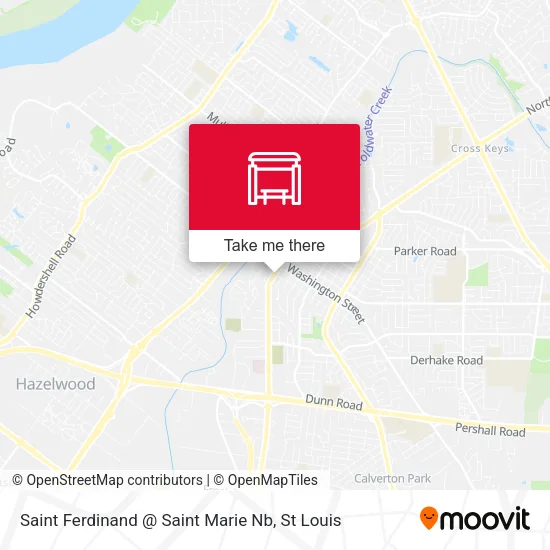 Mapa de Saint Ferdinand @ Saint Marie Nb