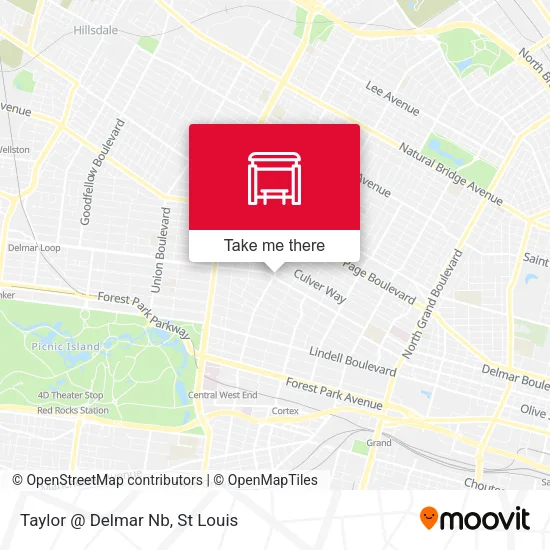 Taylor @ Delmar Nb map